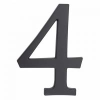 64.154 Цифра алюминиевая **4**. Цвет графит