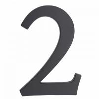 64.152 Цифра алюминиевая **2**. Цвет графит