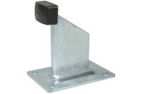 476/P IBFM ограничитель створки распашных ворот на открытие с отбойником. Под прикручивание анкером.