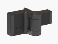 PUMA-9005 компактная петля с регулировкой в двух направлениях и углом открывания до 180°