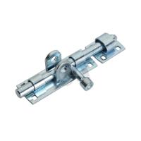 299.12.200 Засов горизонтальный под навесной замок, с ответной скобой, шток 12мм, площадка 35х200мм