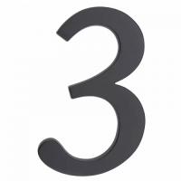 64.153 Цифра алюминиевая **3**. Цвет графит