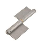 240SX.140 Итальянская петля приварная для ворот и калитки. с пластинами, Левая.