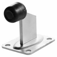 MX04B отбойник для ворот или калитки, привинчиваемый с пластиной 130х100 мм. Высота 110 мм.