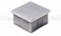 Заглушка 40х40, литая нерж., полированная, aisi304
