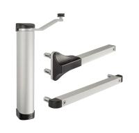 LION-ZILV компактный доводчик для любой ситуации. Цвет серебристый