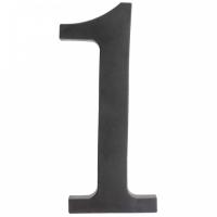 64.131 Цифра пластиковая **1**. Цвет черный