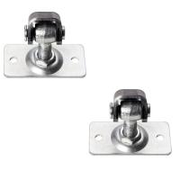 61.069.12 Петля регулируемая с пластиной крепления 75*38, М12.