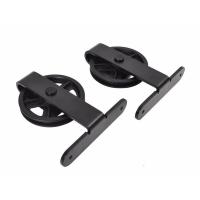 HM2015 HANGER11UP (Колесо верхнее). Тележка для амбарного механизма (2 шт.) с комплектом крепления.