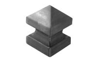 395100 крышка для столба 100х100 с пирамидкой оцинкованная IBFM