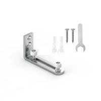 HMDD823BD Фиксатор малый амбарной двери с двумя белыми роликами