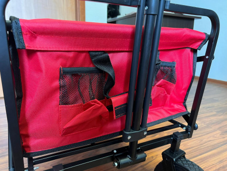 R004-RED90 Тележка Муравей Сити. Красный цвет