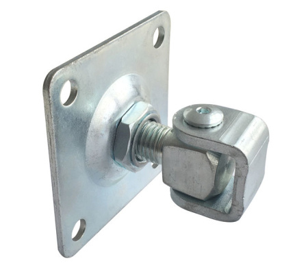 JL03P Петля регулируемая с пластиной крепления 55*75, М12