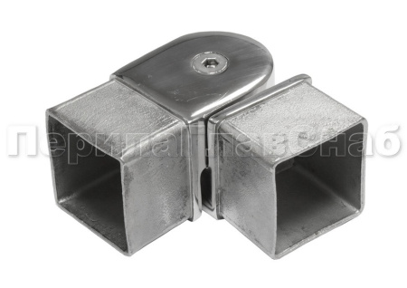 Поворот поручня 40х40мм, внутренний регулируемый