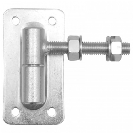 61.066 Петля регулируемая с пластиной крепления 160*85, М18.