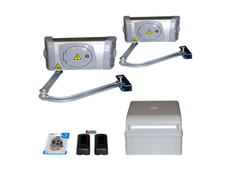 Комплект NEW FERNI - Комплект автоматики для двухстворчатых распашных ворот на основе привода FE40230 (блок управления ZA3P, радиоуправление, фотоэлементы)