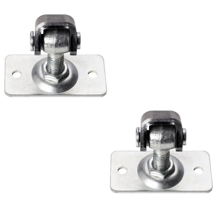 61.069.12 Петля регулируемая с пластиной крепления 75*38, М12.