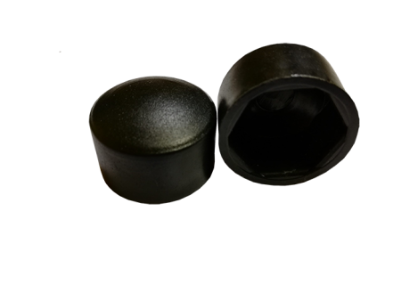 Колпачек пластиковый на болт/гайку М12 черный цвет