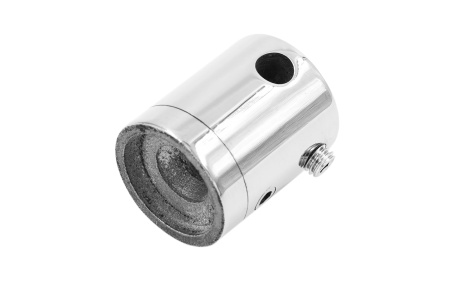 Держатель тросика Фмм 22х30мм под 42,4 полированный