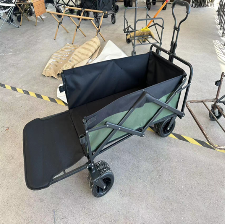 R011-BF90 Тележка ???? Муравей. Черно-зеленый цвет