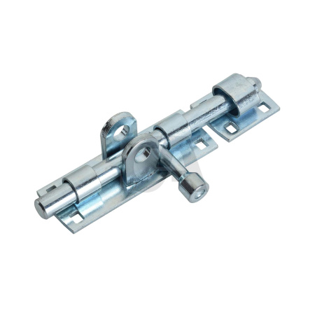 299.12.150 Засов горизонтальный 150 мм. под навесной замок, шток 12 мм.