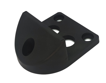 MX21A отбойник резиновый для распашных ворот в центральную часть проема