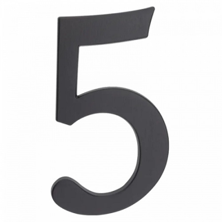 64.155 Цифра алюминиевая **5**. Цвет графит