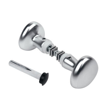 3006KR комплект круглых алюминиевых блокируемых ручек