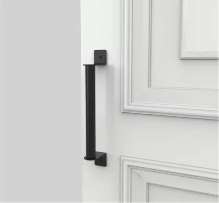 HMBS605 Ручка Loft для раздвижной двери. Черная.