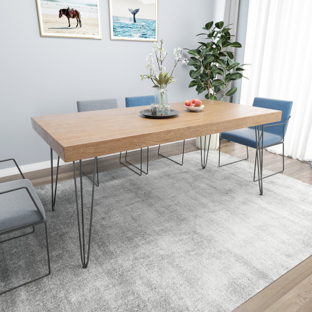 3H18 комплект ножек из 3-х прутьев длина 45 cм., цвет черный