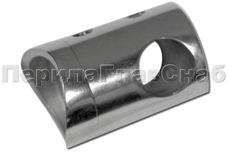 Ригеледержатель Д12мм на круглую трубу 38,1, полированный, aisi304