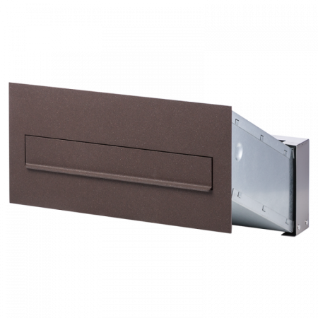 65.331 ящик почтовый встраиваемый. Цвет коричневый металлик
